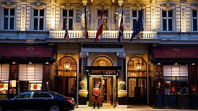 Sacher Hotel in Vienna has a rich history dating back to the 1800s.