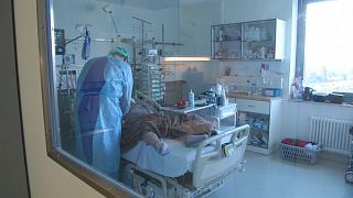 Corona-Patienten auf der Intensivstation in Eschweiler