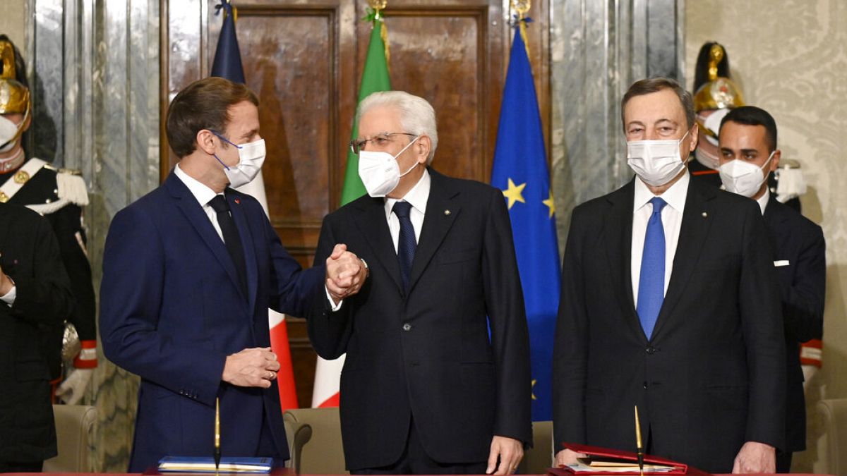 فرنسا وإيطاليا توقعان معاهدة "كويرينالي" وسط ضجة كبيرة 