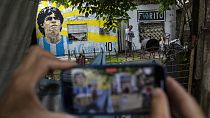 Fiorito, the Buenos Aires suburb where Diego Maradona grew up, has become a site of pilgrimage for his fans.