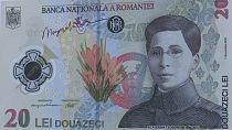 La première femme sur un billet de banque roumain