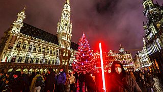 La Grand-Place de Bruxelles, le 26 novembre 2021