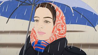 Alex Katz, Blue Umbrella 2 (1972)