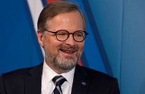 رئيس الحزب اليميني بيتر فيالا، براغ، جمهورية التشيك، الجمعة 8 أكتوبر 2021