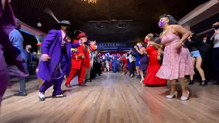 ویدئویی از پایکوبی و بازگشایی سالن رقص معروف در پایتخت مکزیک