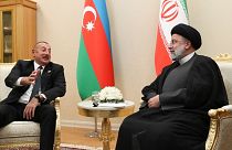 دیدار روسای جمهوری ایران و آذربایجان