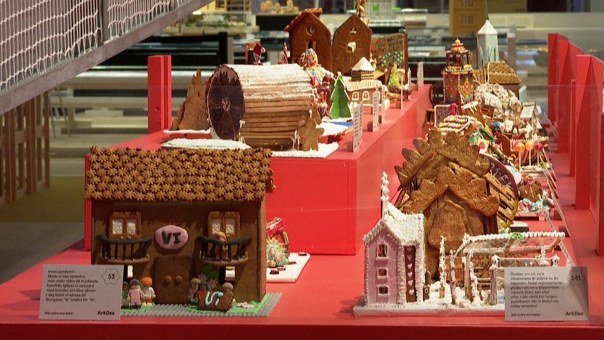 A unique exhibition of imaginatively designed and constructed gingerbread houses