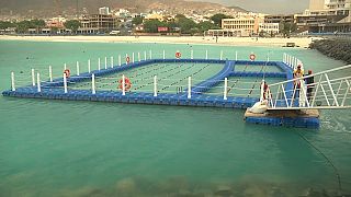 Oceanic swimming pool in Cape Verde aims to produce future champions