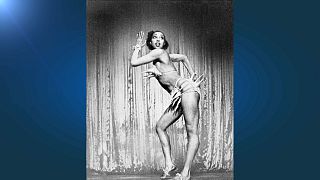 Josephine Baker im Pariser Panthéon- als erste schwarze Frau