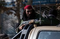 Bir Taliban savaşçısı 