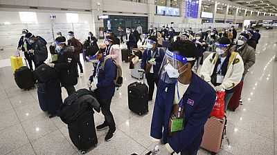 Μέτρα προστασίας σε αεροδρόμιο της Νότιας Κορέας