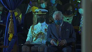 الأمير تشارلز في باربادوس. 2021/11/30