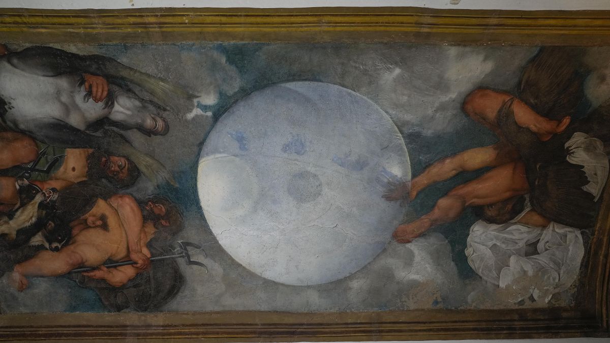  The only known ceiling mural by Michelangelo Merisi, better known as Caravaggio