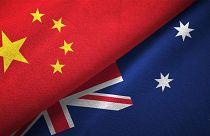 پرچم چین و استرالیا