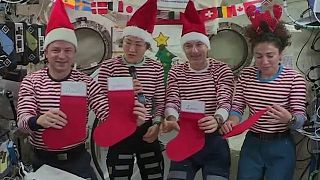 Expedition 61 crew members share their Christmas messages in 2019