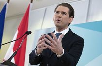Former Austrian Chancellor Sebastian Kurz announces that he is quitting politics
