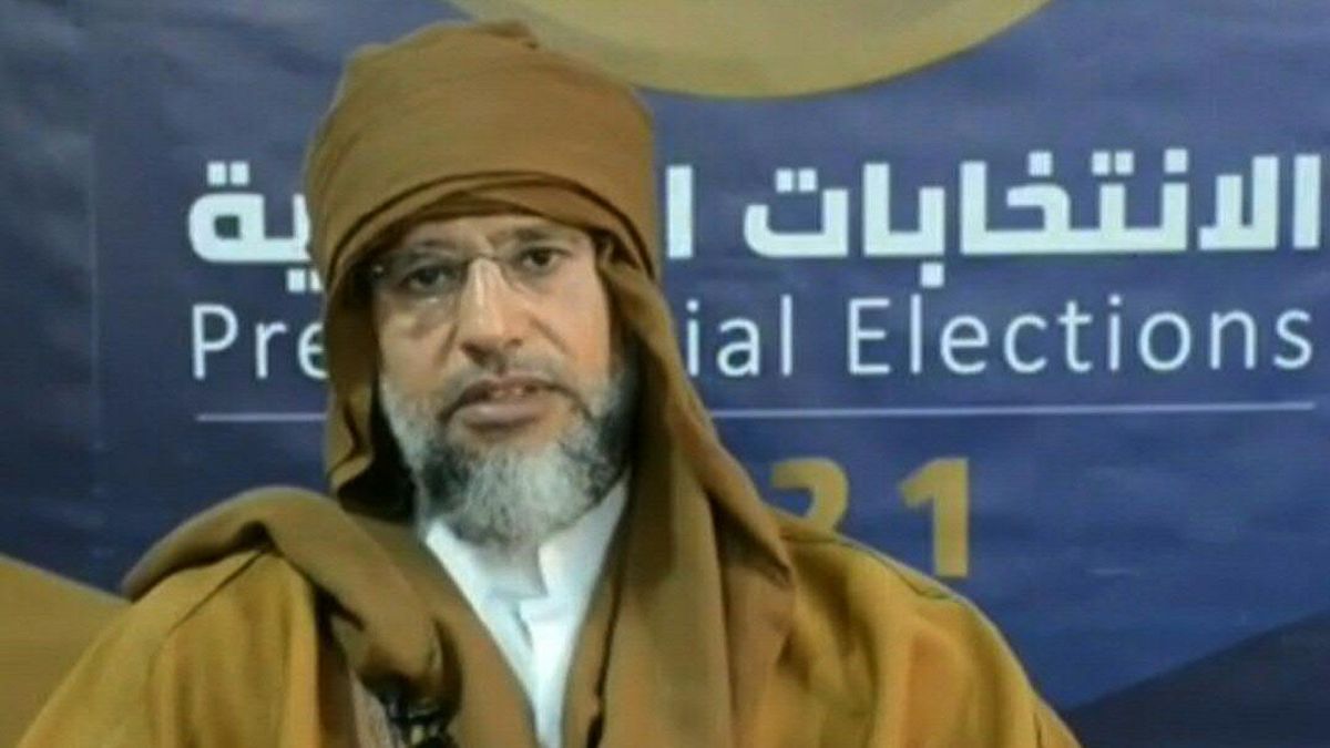 سيف الإسلام نجل الرئيس الليبي المقتول معمر القذافي.
