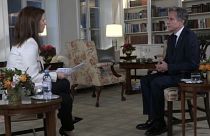 Συνέντευξη του υπ. Εξωτερικών των ΗΠΑ Άντονι Μπλίνκεν στην ανταποκρίτρια του euronews στις Βρυξέλλες ΄Εφη Κουτσοκώστα