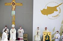 A migránsokért emelt szót Ferenc pápa Cipruson