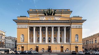 Александринский театр в Санкт-Петербурге, где долгие годы работала Нина Ургант.