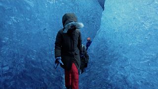 Por dentro do maior glaciar da Islândia