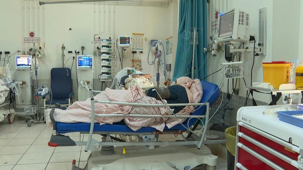 مصلحة الطوارئ بمستشفى فرحات حشاد بسوسة في تونس.