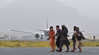 عمليات الإجلاء من مطار كابول