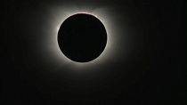 Total solar eclipse seen from Union Glacier, Antarctica