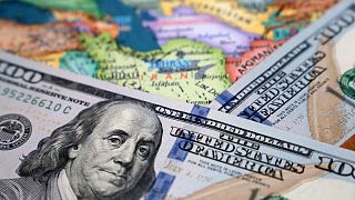 طرح دلار آمریکا و نقشه ایران