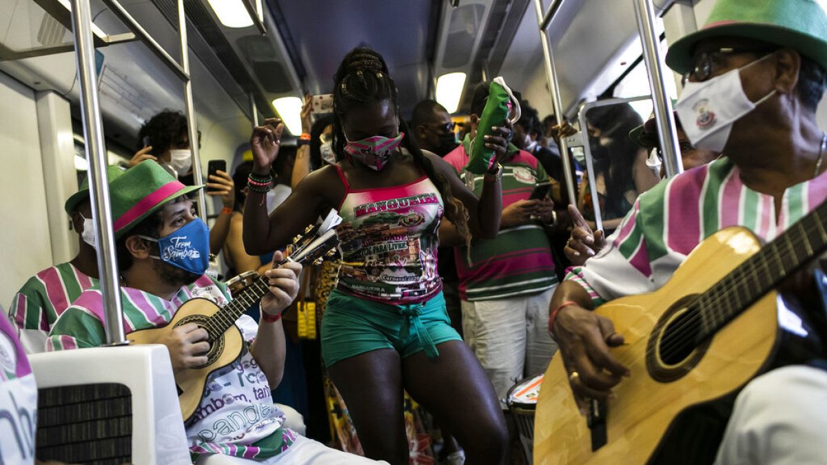 Pandemia não parou o Comboio do Samba