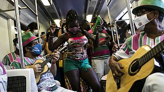 Pandemia não parou o Comboio do Samba