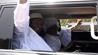 Gambia's incumbent Pres. Barrow takes early lead in presidential polls