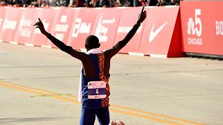 Double win for Kenya in Valencia's marathon