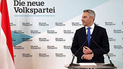 Österreichs zukünftiger Bundeskanzler Karl Nehammer