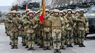 مراسم بزرگداشت روز ارتش در اوکراین