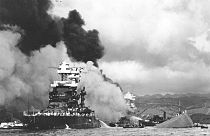 Image d'archives de l'attaque de Pearl Harbor, le 7 décembre 1941