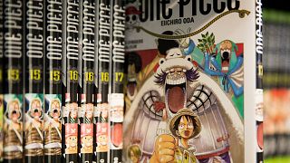 Copies of 'One Piece' adorn the shelves of French bookstores