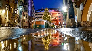 Der geschlossene Weihnachtsmarkt in Innsbruck könnte bald ein Comeback feiern 