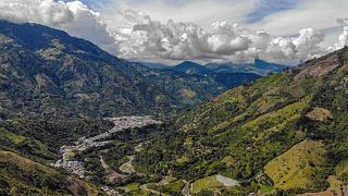 The beautiful Cajamarca region in Colombia that local communities are fighting to protect.
