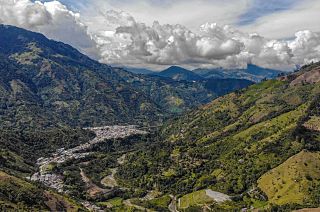 The beautiful Cajamarca region in Colombia that local communities are fighting to protect.