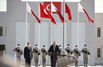 Cumhurbaşkanı Erdoğan Katar'da Türk askeri üssünü ziyaret etti