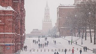 Moskau - ein Wintermärchen an diesem Dienstag