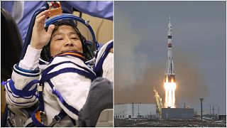 صاروخ "سويوز" روسي ينطلق إلى محطة الفضاء الدولية وعلى متنه الملياردير الياباني يوساكو مايزاوا