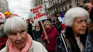 اعتراض به اصلاح قانون بازنشستگی در فرانسه