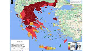 Ελλάδα - Επιδημιολογικός Χάρτης