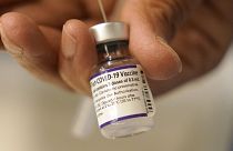 . Pfizer said Wednesday, Dec. 8, 2021, that a booster dose of its COVID-19 vaccine may protect against the new omicron variant