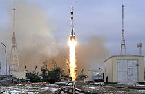 Décollage de la fusée russe transportant le milliardaire japonais Yusaki Maezawa vers l'ISS - Baïkonour, le 08/12/2021