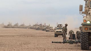 Manöver gegen den IS: Kurdische Kräfte üben mit internationalen Truppen in Syrien
