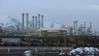منشآت آراك النووية التي تعمل بالماء الثقيل، بالقرب من مدينة أراك المركزية، (250 كيلومترًا) جنوب غرب العاصمة طهران، إيران. 2011/01/15