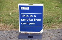 Πινακίδα απαγόρευσης καπνίσματος στο Όκλαντ της Νέας Ζηλανδίας